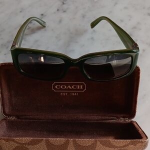 Coach Olive Green Sunglasses